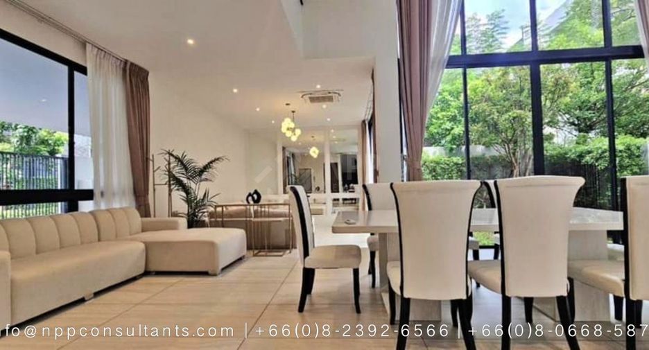 For rent 4 bedrooms house in Bang Kapi, Bangkok