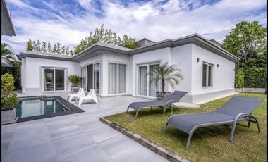 For rent and for sale 3 bed villa in Bang Lamung, Chonburi