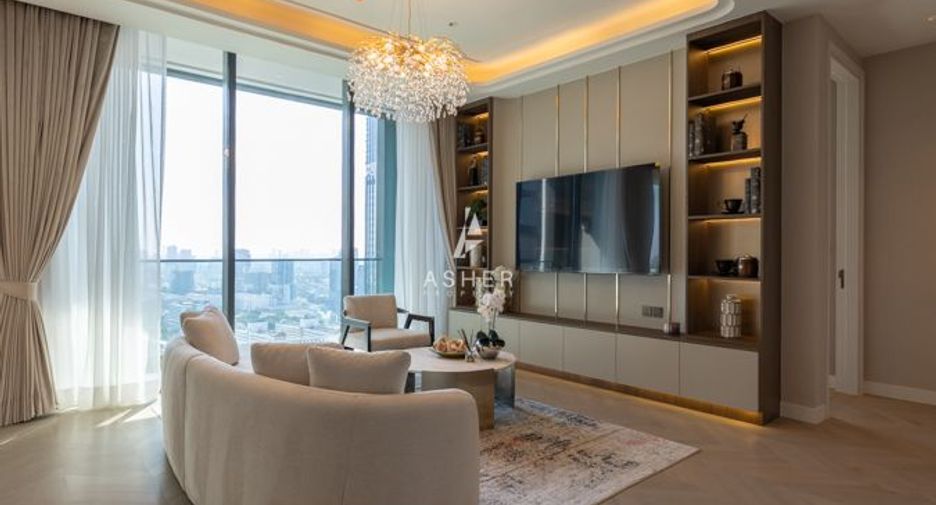 For rent and for sale 2 bedrooms condo in Sathon, Bangkok
