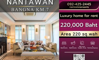 Casa en alquiler de 5 habitaciones en Bang Phli, Samut Prakan