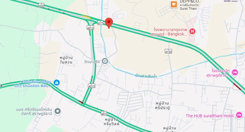 For sale 6 bedrooms retail Space in Mueang Surat Thani, Surat Thani