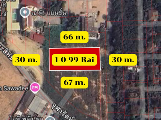 À vendre terrain à Bang Lamung, Chonburi