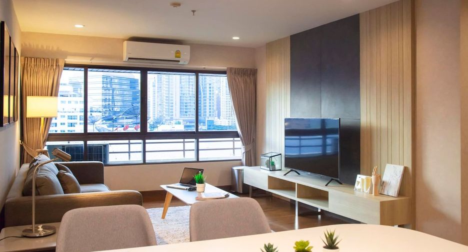 Wohnung zur Miete mit 2 Zimmer in Khlong Toei, Bangkok