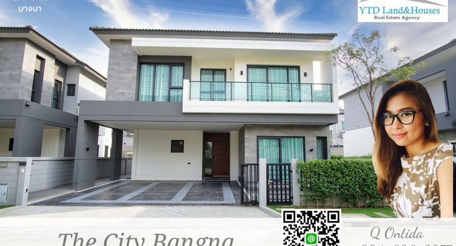 For rent 4 bed house in Bang Phli, Samut Prakan