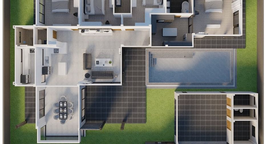 Casa en venta de 3 habitaciones en Bang Lamung, Chonburi