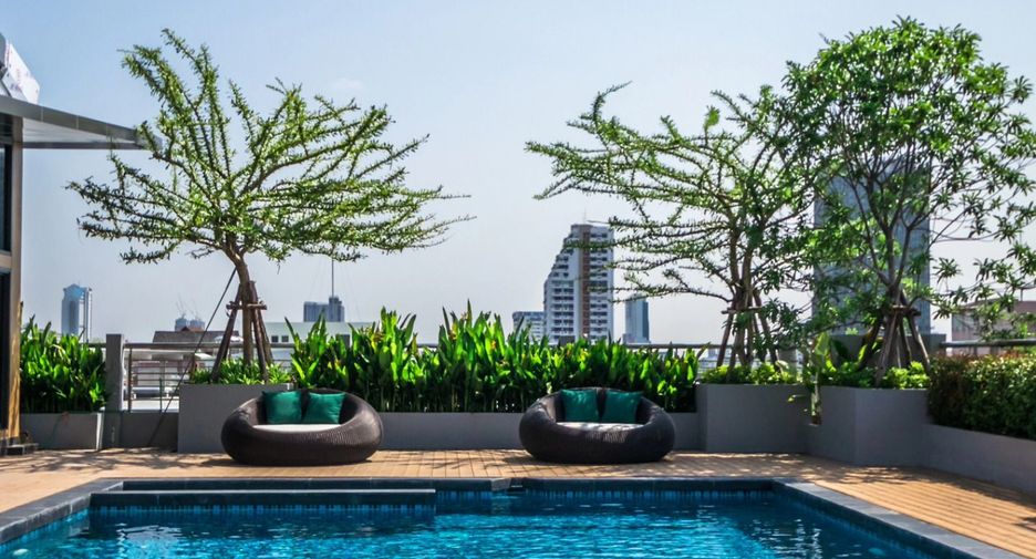 Apartamento con servicios en alquiler de 2 habitaciones en Watthana, Bangkok