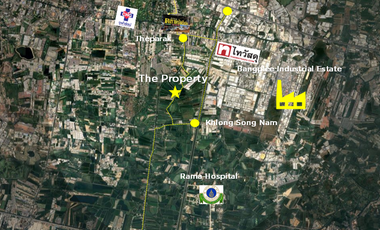 For sale land in Bang Phli, Samut Prakan