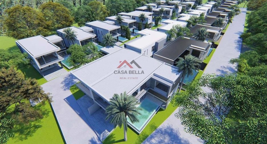 Villa en venta de 4 habitaciones en Bang Lamung, Chonburi