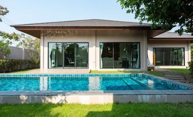 For rent and for sale 2 bedrooms villa in Bang Lamung, Chonburi