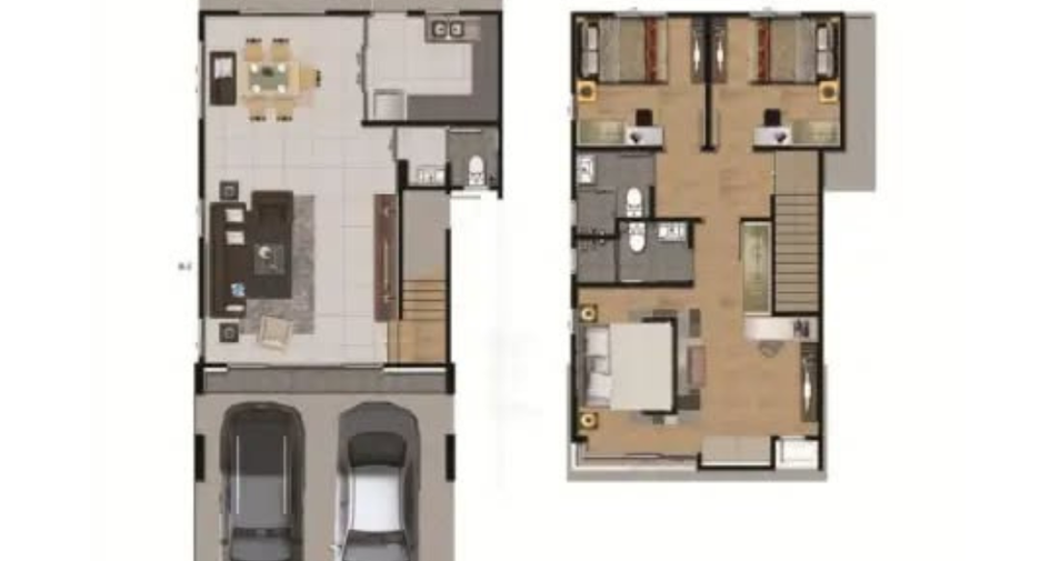 Casa adosada en alquiler de 3 habitaciones en San Kamphaeng, Chiang Mai