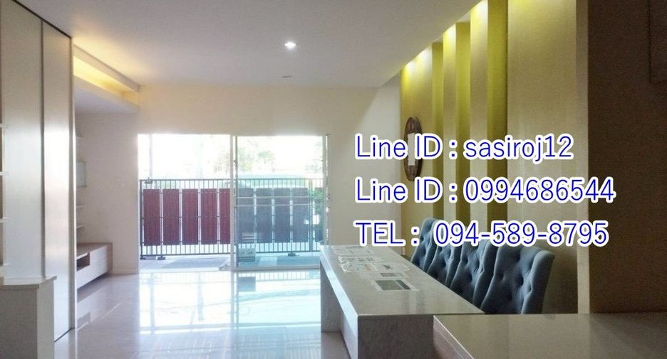 For rent 3 ベッドルーム townhouse in Saphan Sung, Bangkok