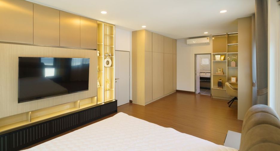 For rent 4 bedrooms house in Bang Phli, Samut Prakan
