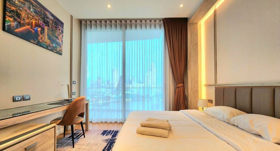 Condo en alquiler de 1 habitaciones en Khlong San, Bangkok