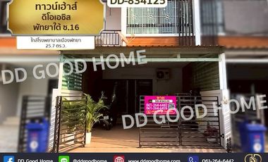 For sale 3 bedrooms townhouse in Bang Lamung, Chonburi