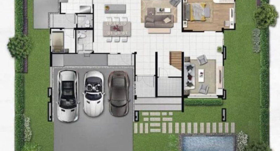 Haus zur Miete und zum Kauf mit 4 Zimmer in Bang Phli, Samut Prakan