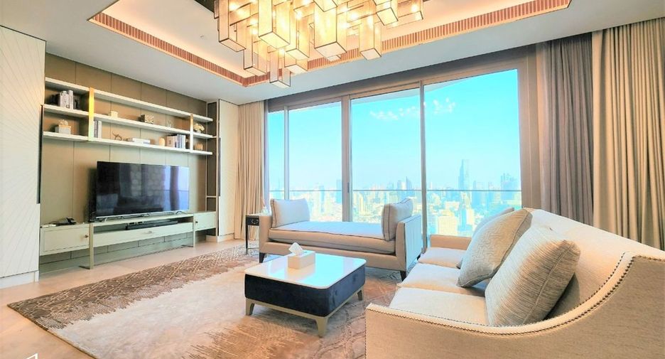 For rent 3 bed condo in Khlong San, Bangkok