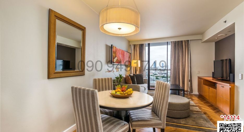 For rent 1 bed condo in Yan Nawa, Bangkok