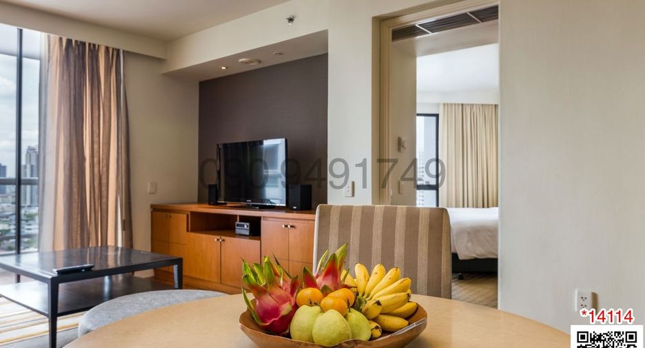 For rent 1 bed condo in Yan Nawa, Bangkok