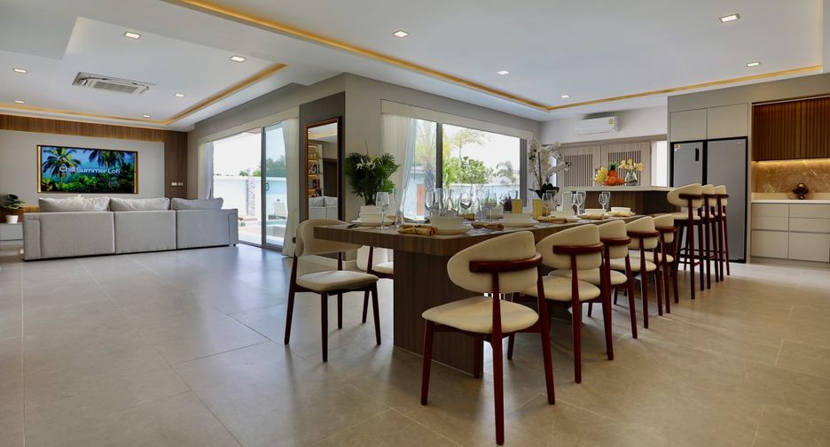 For rent and for sale 7 bed house in Bang Lamung, Chonburi