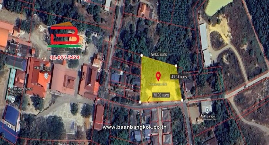 For sale land in Phanom Sarakham, Chachoengsao