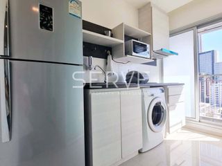 For rent 2 bed condo in Huai Khwang, Bangkok