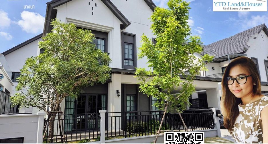 For rent 4 bed house in Bang Phli, Samut Prakan