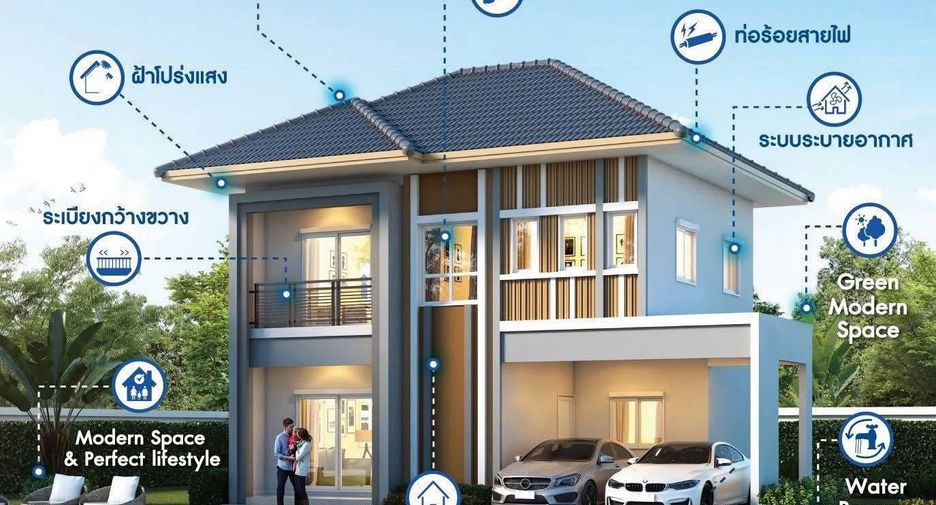 À vendre 3 chambres maison à North Pattaya, Pattaya