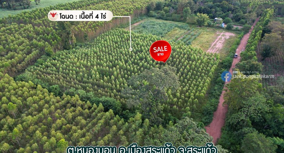 Grundstück zum Kauf in Mueang Sa Kaeo, Sa Kaeo