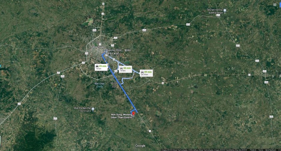 For sale land in Mueang Udon Thani, Udon Thani