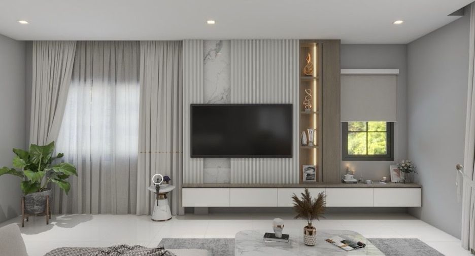For rent 4 bed house in Bang Phli, Samut Prakan