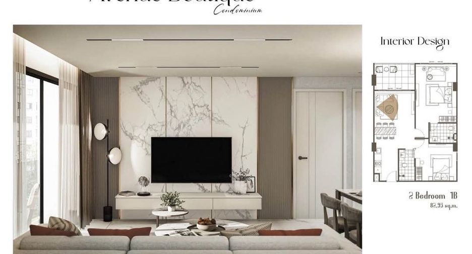 For sale 1 bed condo in Bang Lamung, Chonburi