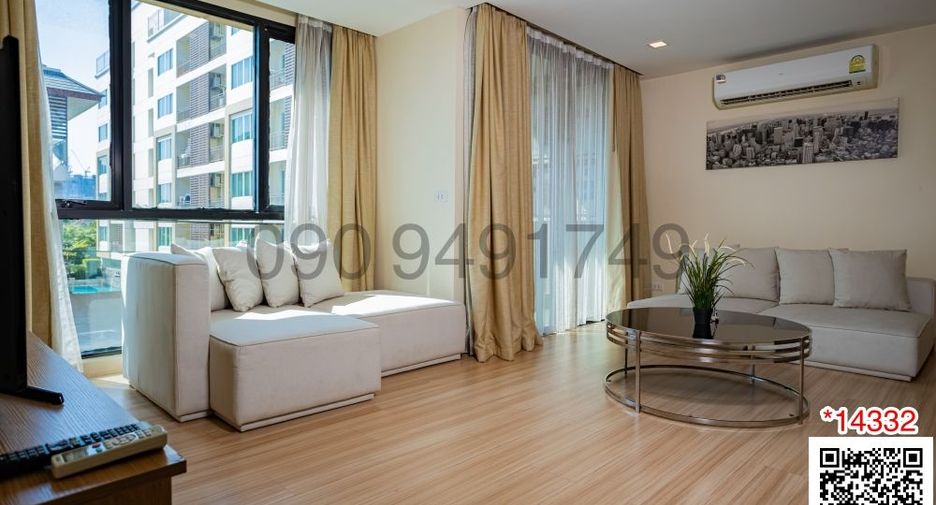 For rent 1 bed serviced apartment in Watthana, Bangkok