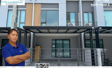 For rent 3 bed townhouse in Bang Phli, Samut Prakan