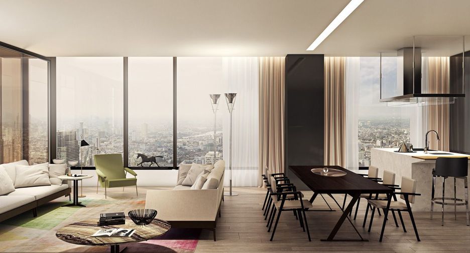 For sale 3 bedrooms condo in Pathum Wan, Bangkok