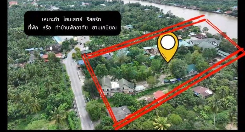 For sale hotel in Bang Khonthi, Samut Songkhram