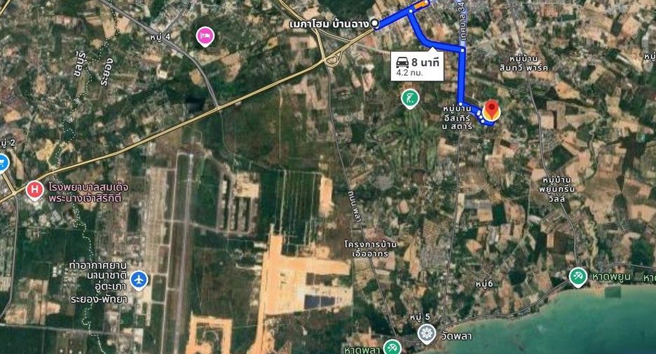 Haus zum Kauf mit 3 Zimmer in Ban Chang, Rayong