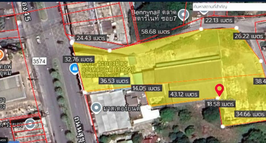 For sale warehouse in Mueang Rayong, Rayong