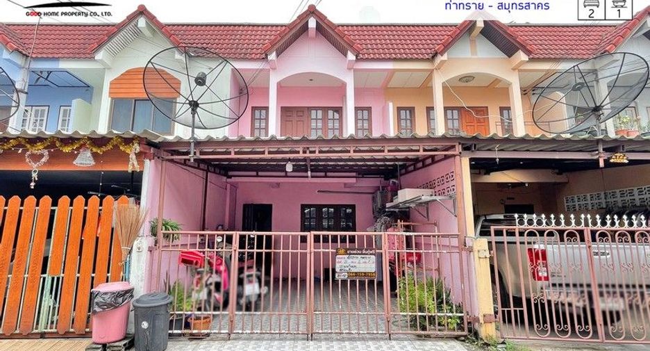 For sale 2 bed townhouse in Mueang Samut Sakhon, Samut Sakhon