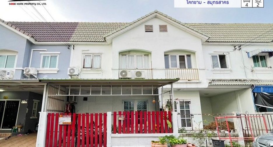For sale 4 bed townhouse in Mueang Samut Sakhon, Samut Sakhon