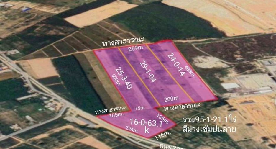 Terreno en venta en Pluak Daeng, Rayong