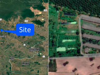 For sale land in Watthana Nakhon, Sa Kaeo