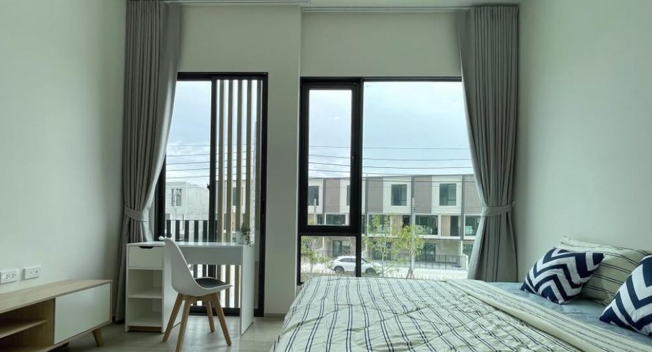 For rent 2 bed house in Bang Phli, Samut Prakan