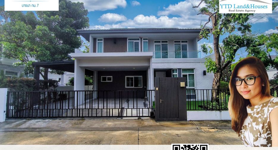 For rent 4 bed house in Bang Phli, Samut Prakan