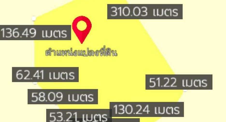 For sale land in Nong Yai, Chonburi