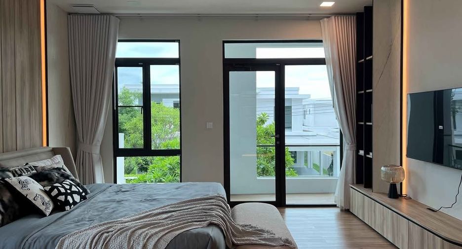 For rent 4 bed house in Bang Phli, Samut Prakan