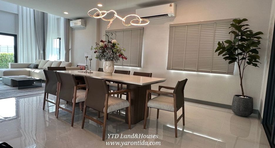 For rent 4 bed house in Bang Phli, Samut Prakan