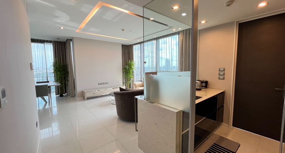 Wohnung zur Miete mit 2 Zimmer in Sathon, Bangkok