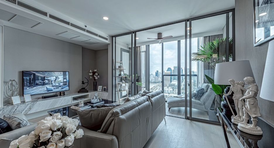Condo en venta de 3 habitaciones en Khlong Toei, Bangkok
