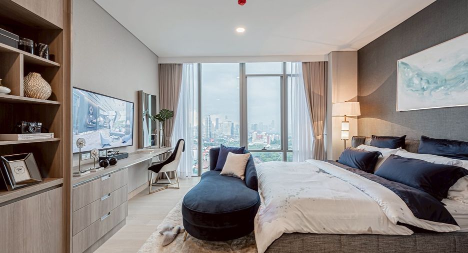 Condo en venta de 3 habitaciones en Khlong Toei, Bangkok