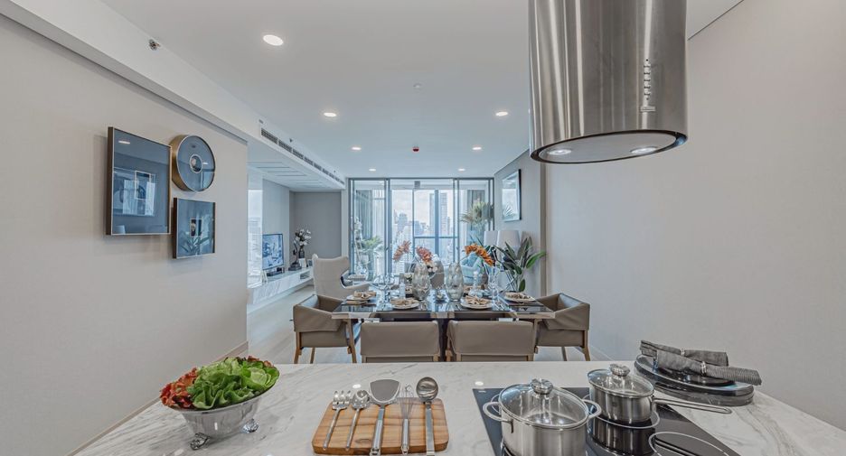 Condo en venta de 3 habitaciones en Khlong Toei, Bangkok